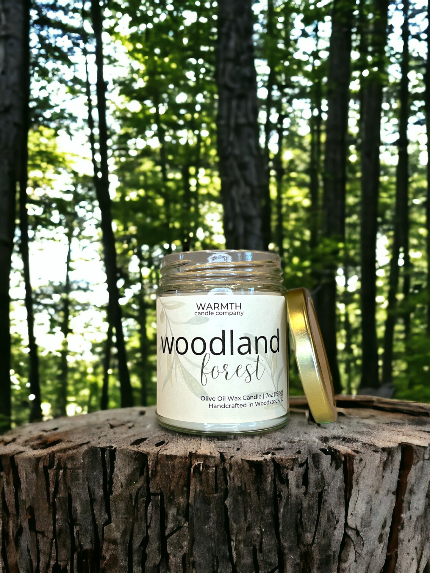 Woodland Forest Candle