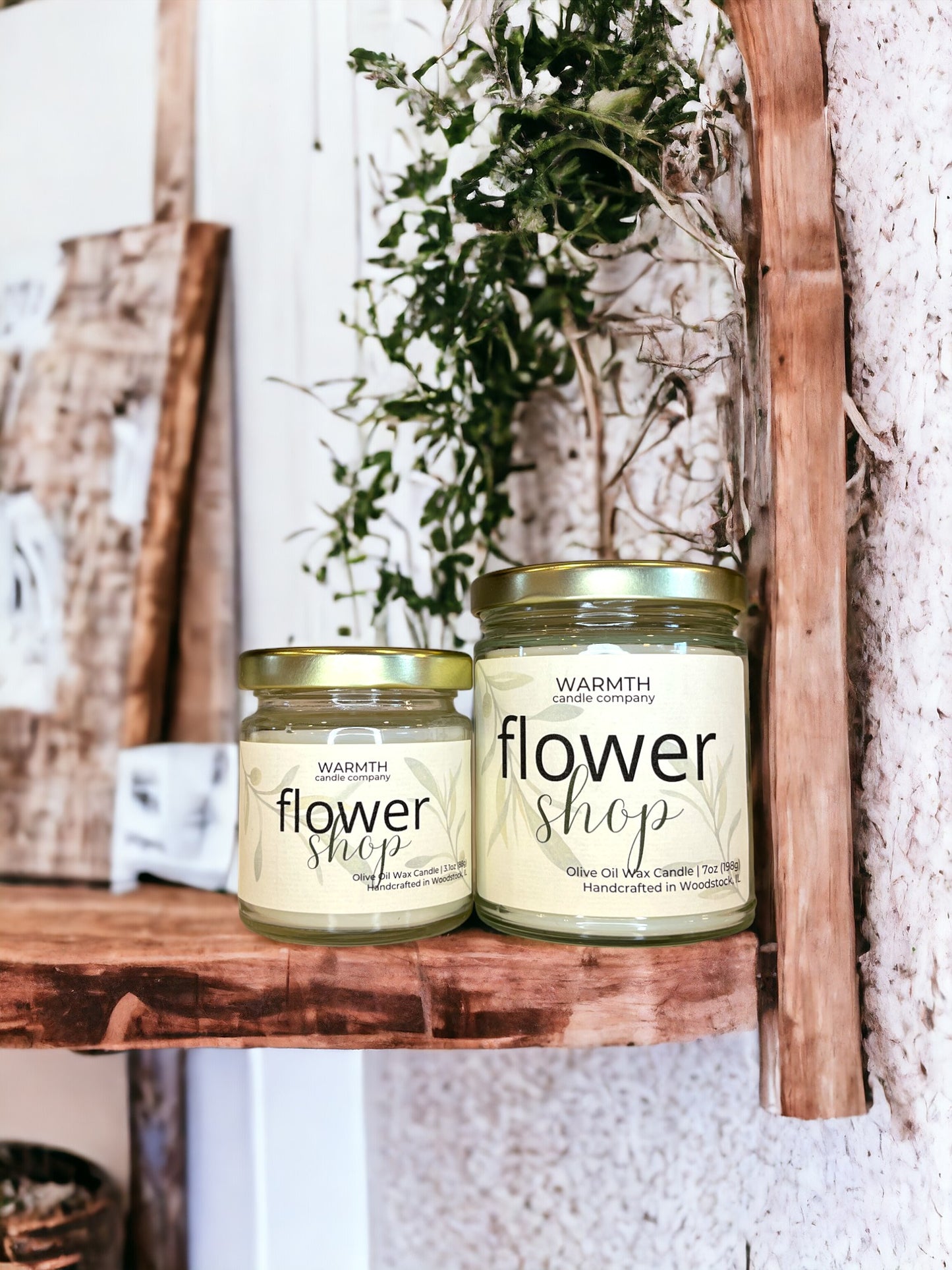 Flower Shop Candle