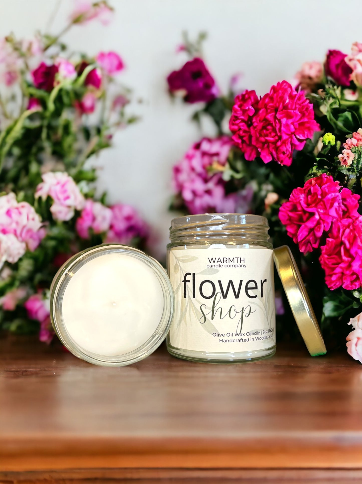 Flower Shop Candle